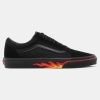 Vans old sckool flame wall