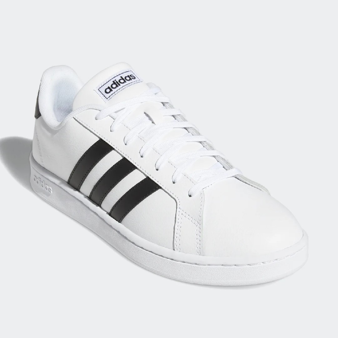 ADIDAS - Men's Grand Court (White) - Image 4