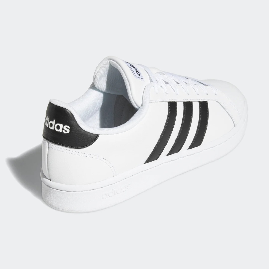 ADIDAS - Men's Grand Court (White) - Image 5