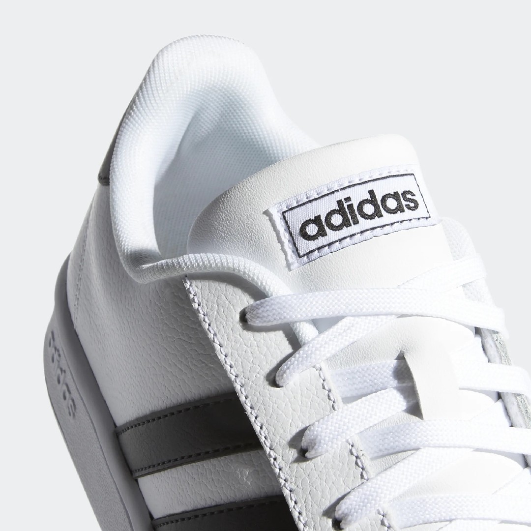 ADIDAS - Men's Grand Court (White) - Image 8