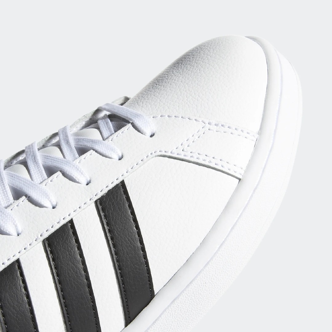 ADIDAS - Men's Grand Court (White) - Image 10